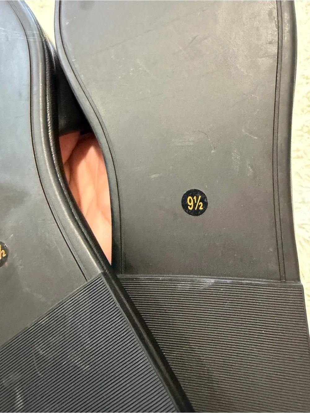 Tory Burch Double-T Leather Sport Slide - Size 9.5 - Picture 6 of 11